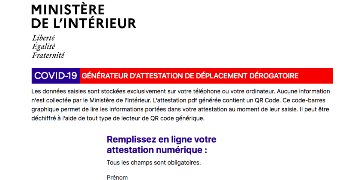 France Votre Nouvelle Attestation Pour Vos Deplacements De De 100 Km Les Frontaliers