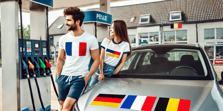 prix-carburants-essence-diesel-gasoil-Luxembourg-France-Belgique-Allemagne